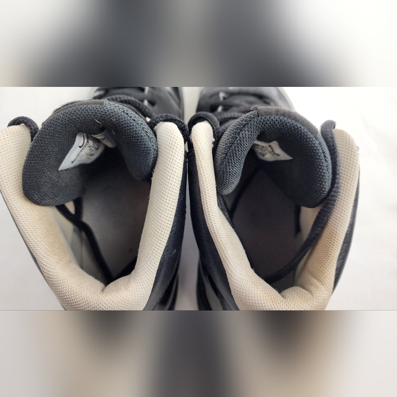 💪 NIKE TEAM HUSTLE D5 BASKETBALL SHOES 454461-010 SIZE 7 YOUTH - BLACK 💪 - Picture 6 of 8